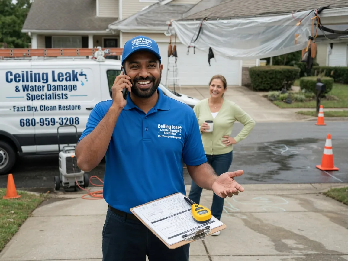 Ceiling Leak Cleanup Rancho Cordova, CA FAQs